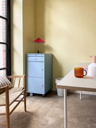 Beispiel Farbigkeit Treppenhaus 